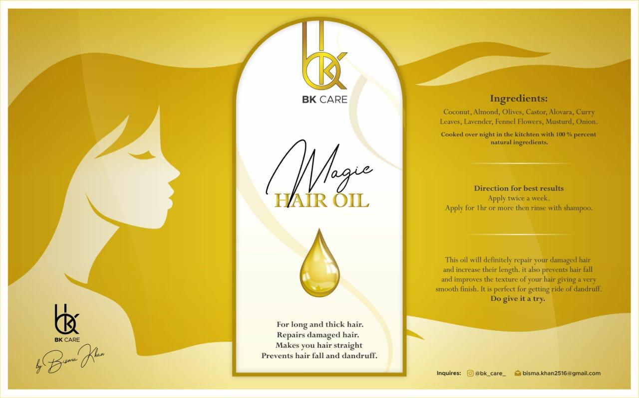 Bk Care Magic Hair Oil Buy Online At Best Prices In Pakistan Bucket Pk