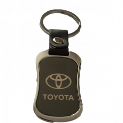 Toyota Double Side Metal Key Chain 2