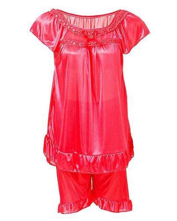 Hot Red Nylon Short Suit For Women : Buy Online At Best Prices In ...
