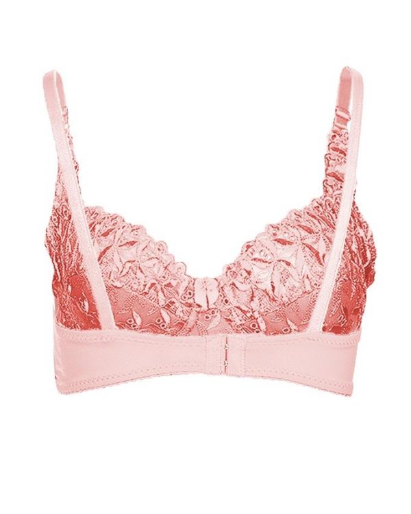 Baby Pink Nylon & Lace Evernew Lace Bra : Buy Online At Best Prices In ...