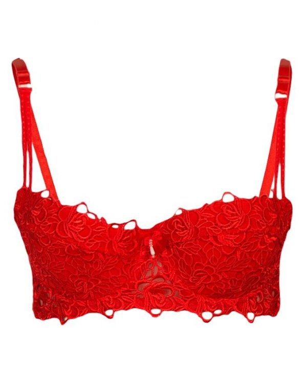 Red Light Padded Iconic Essence-Red LINGERIES