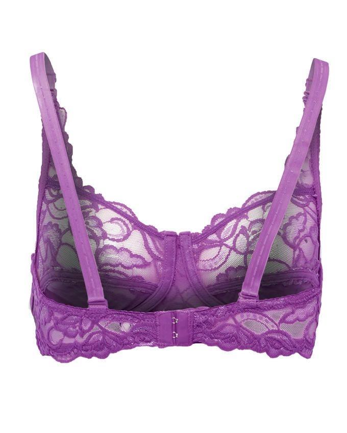Purple Lace Sensation Bra for Women : Buy Online At Best Prices In ...