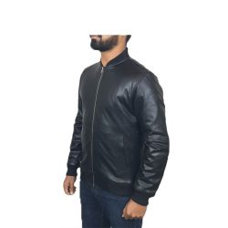PU Leather Jacket For Men B1 Black B