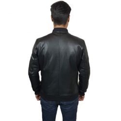 PU Leather Jacket For Men B1 Black C