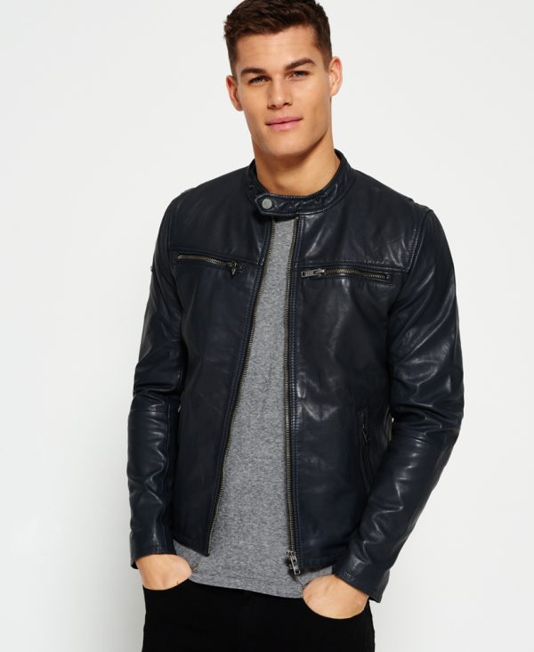PU Leather Jacket For Men M8