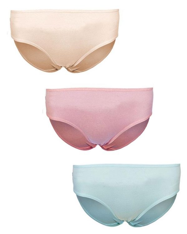 Pack of 3 Multicolour Cotton Panties for Women