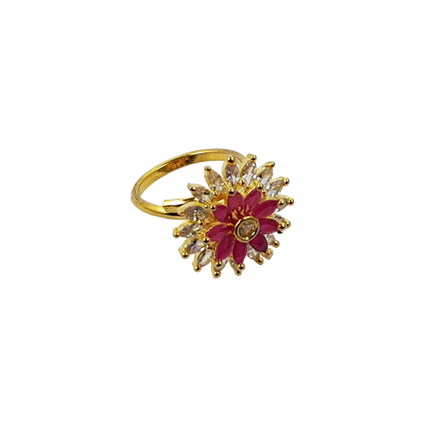 Red Color Flower Ring : Buy Online At Best Prices In Pakistan | Bucket.pk