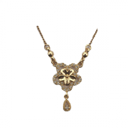 Womens Hot Fashion Link Chain Neckless Golden B