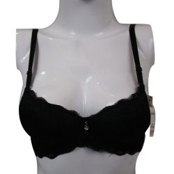 Cotten Net Bra black A