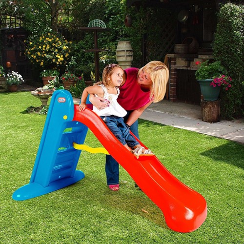 little tikes easy store large play slide