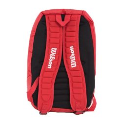 Wilson Pro Staff Backpack Red and White b