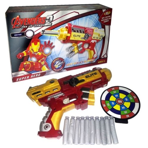 Toy Gun Soft Bullet Blaster Iron Man : Buy Online At Best Prices In ...