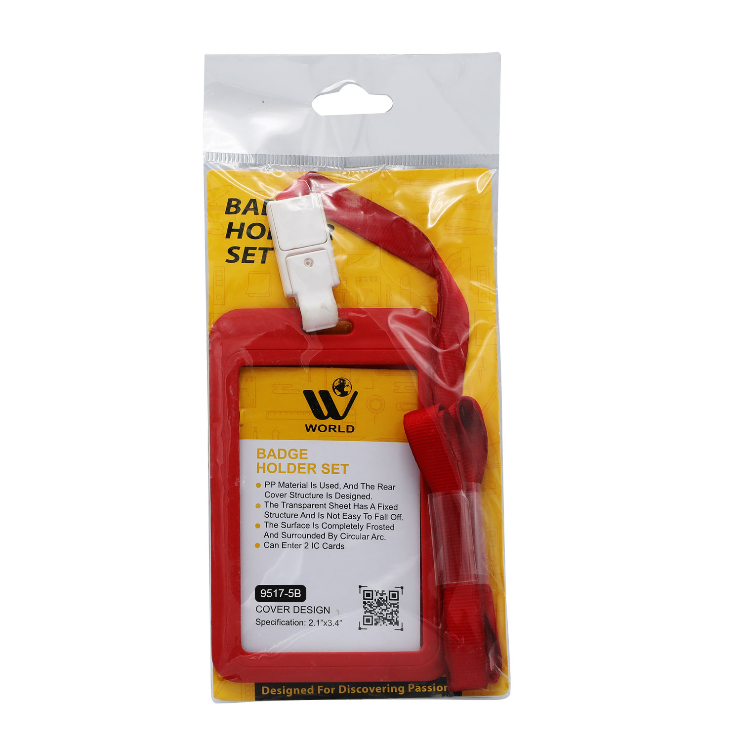 W World High Quality Badge Holder Set Red Buy Online At Best Prices In Pakistan Bucket Pk