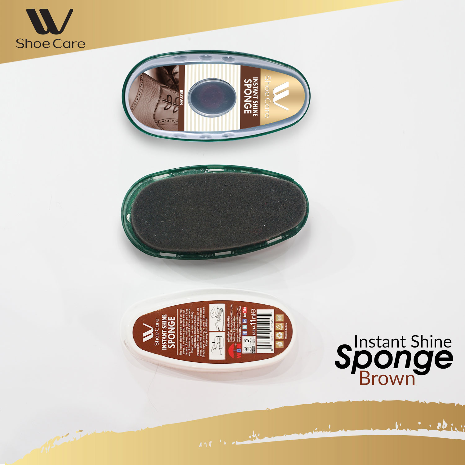 instant shine sponge