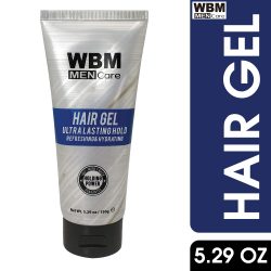 Wbm Men Care Hair Gel Strong Hold Refreshing Hydrating 150 G