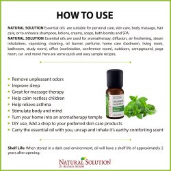 natural essential oil