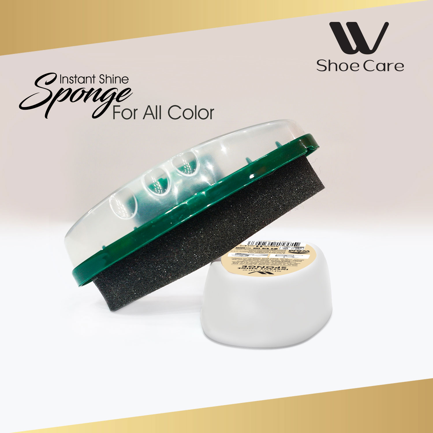 instant shine sponge