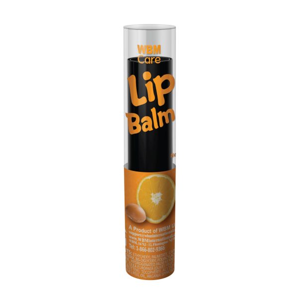 orange lip balm