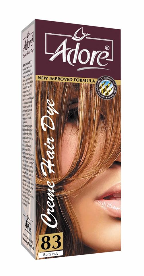 Adore Burgundy Hair Dye 83 : Buy Online At Best Prices In ...