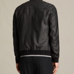 Mens Slim Fit Pu JACKET AL SAINTS 1