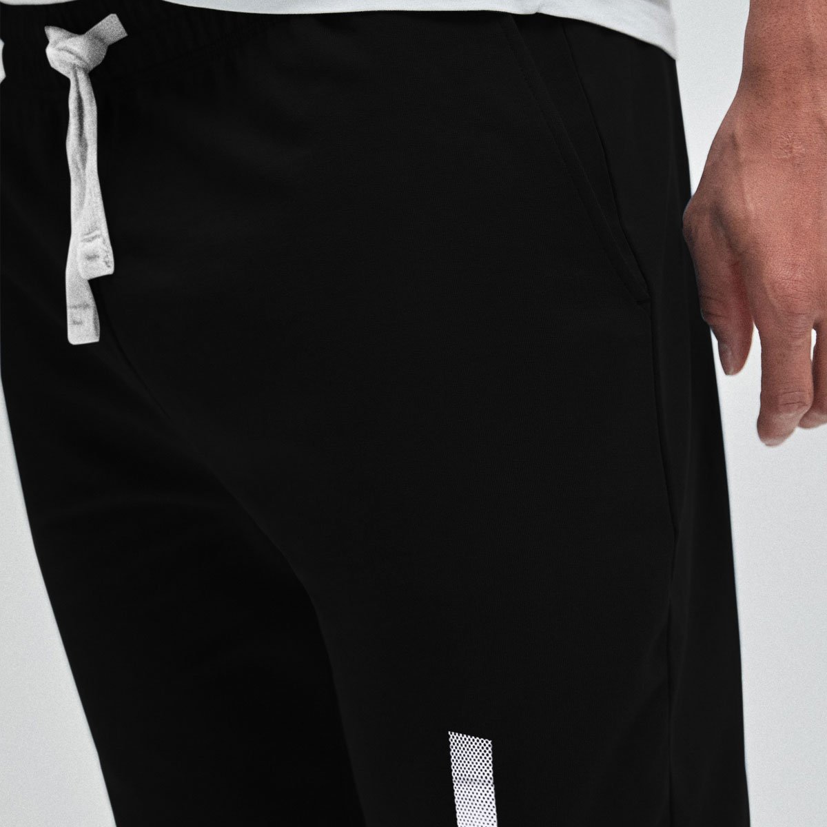 Hlstr Printed Summer Trouser - Sharp Black /White : Buy Online At Best ...