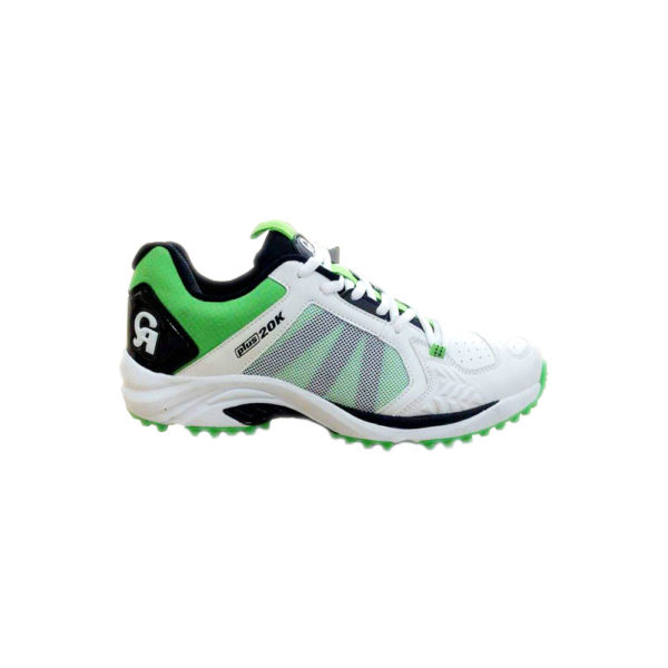 CA Plus 20K Cricket Shoes Green White a