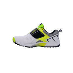 CA SM 18 Cricket Shoes Lime White a