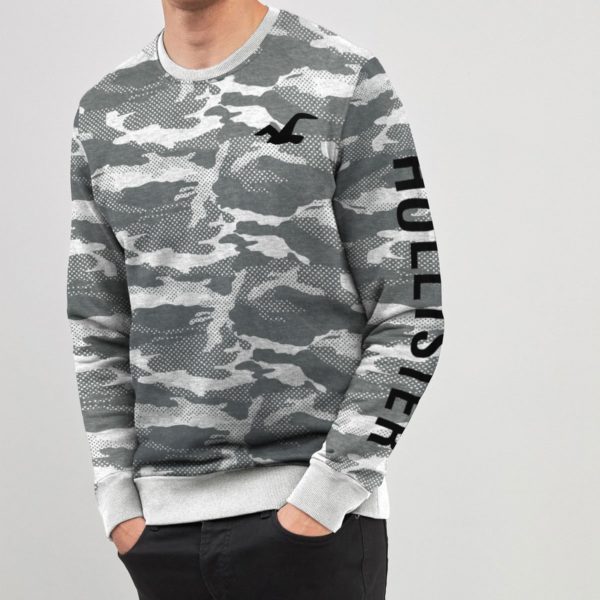 HLSTRY EXCLUSIVE SMOKY CAMOUFLAGE SWEAT SHIRT A