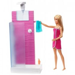 barbie shower blonde doll