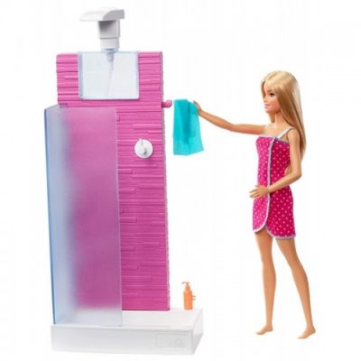 Mattel Barbie Shower Blonde Doll - FXG51 : Buy Online At Best Prices In ...