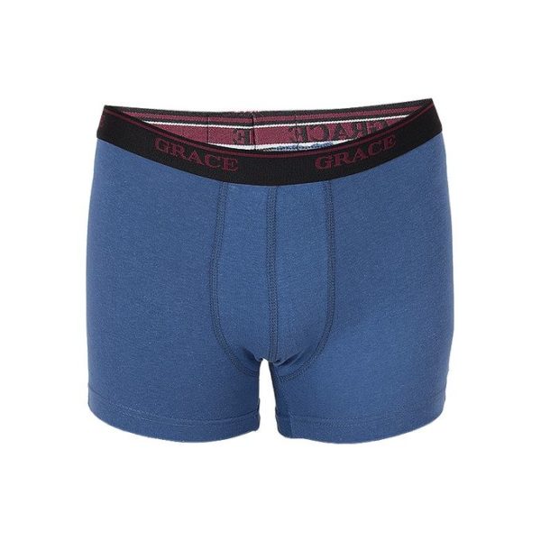 Blue Cotton Summer Underwear For Men