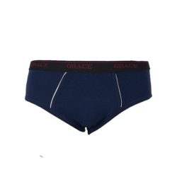 Navy Blue Cotton Summer Soft Underwear For Men