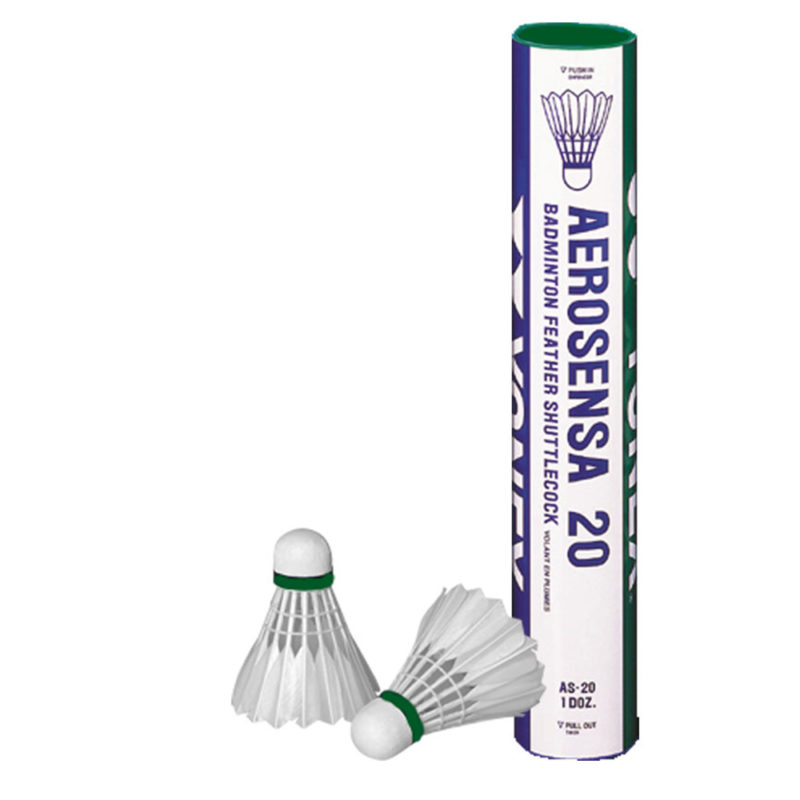 Yonex AeroSensa 20 (AS-20) Feather Shuttlecocks (12 Piece Pack) : Buy ...