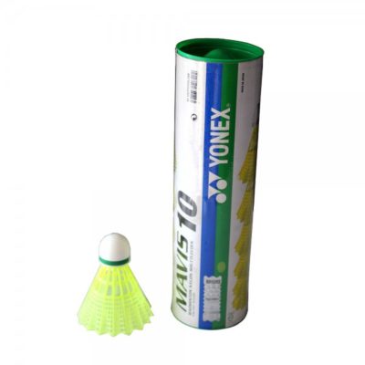 Yonex Mavis 10 Yellow Shuttlecocks-Green Cap (6 Piece Pack) : Buy ...