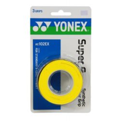 Yonex Super Grap Overgrip Yellow 3 Wraps