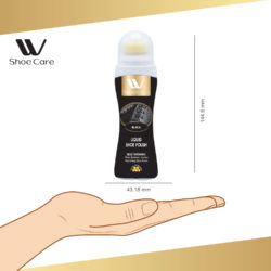 black liquid shoe polish
