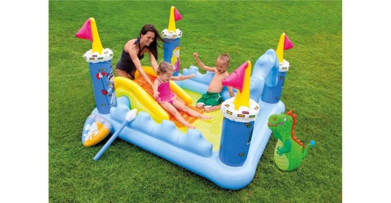 intex castle pool