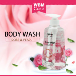 body wash with rose