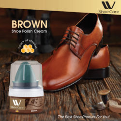 brown shoe cream
