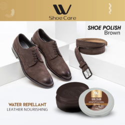 brown shoe polish
