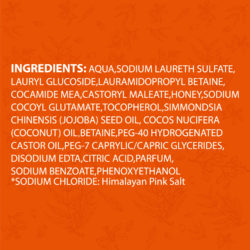 hand wash with honey