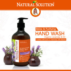 hand wash with lavender oil