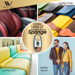 instant shine sponge