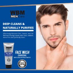 men care face wash charcoal