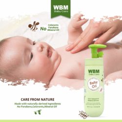 natural baby oil