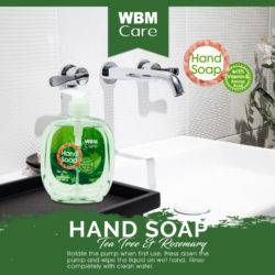 natural rosemarry hand soap