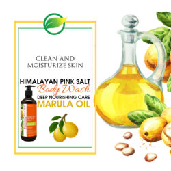 pink salt body wash