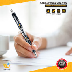 retractable gel pen