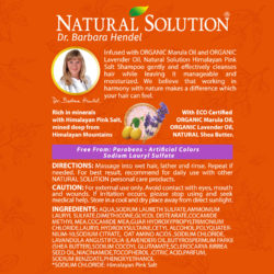 shampoo with lavender