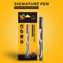 w world signature pen